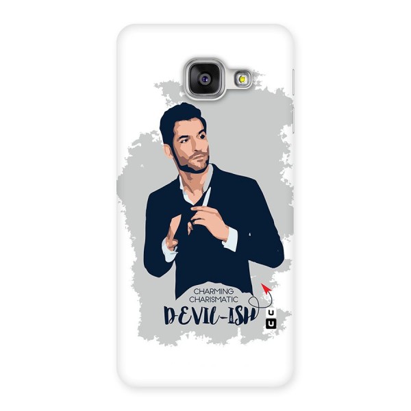 Charming Charismatic Lucifer Back Case for Galaxy A3 2016