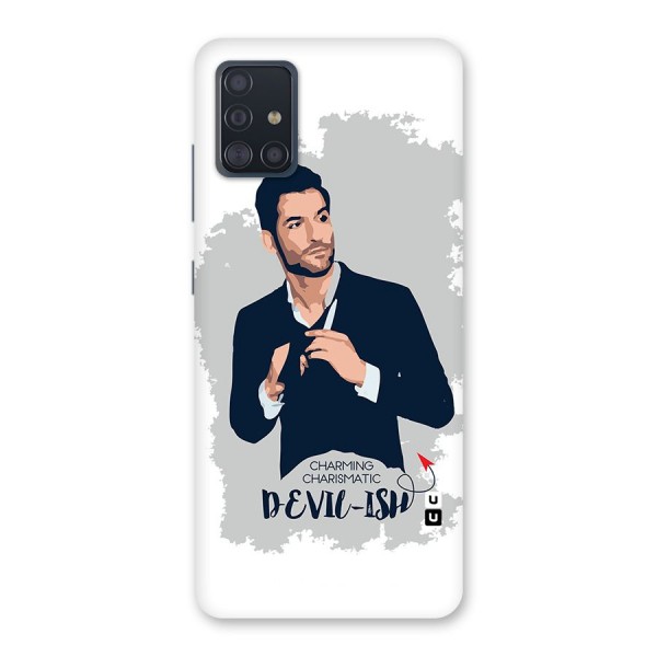 Charming Charismatic Lucifer Back Case for Galaxy A51