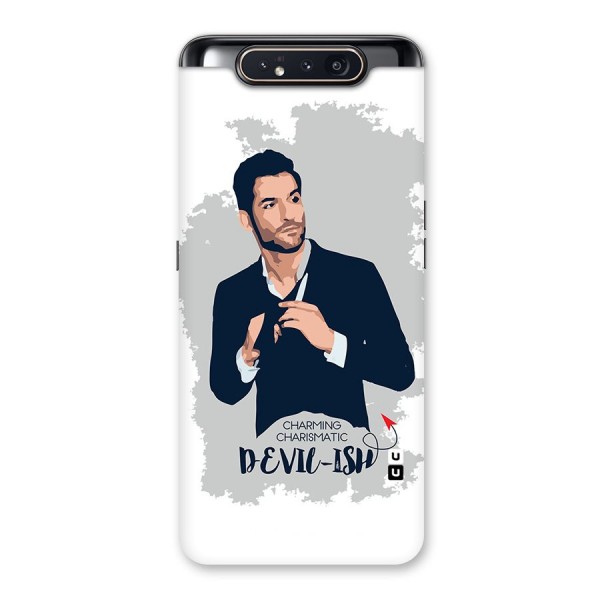 Charming Charismatic Lucifer Back Case for Galaxy A80