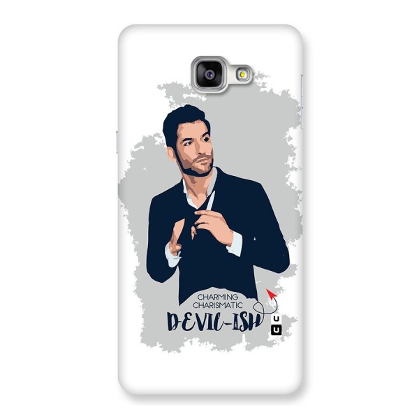 Charming Charismatic Lucifer Back Case for Galaxy A9