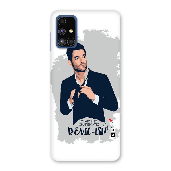 Charming Charismatic Lucifer Back Case for Galaxy M51