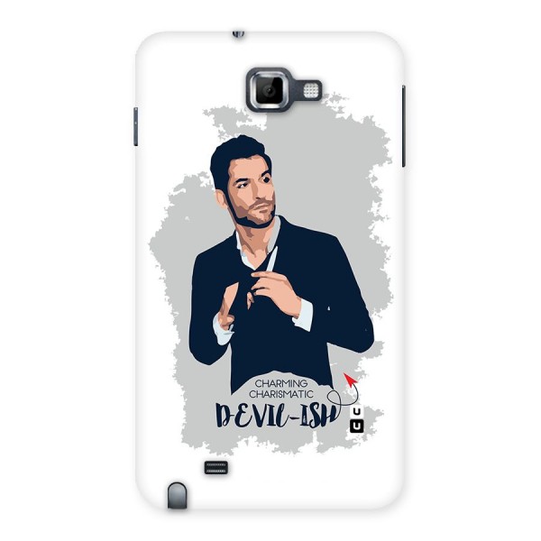 Charming Charismatic Lucifer Back Case for Galaxy Note