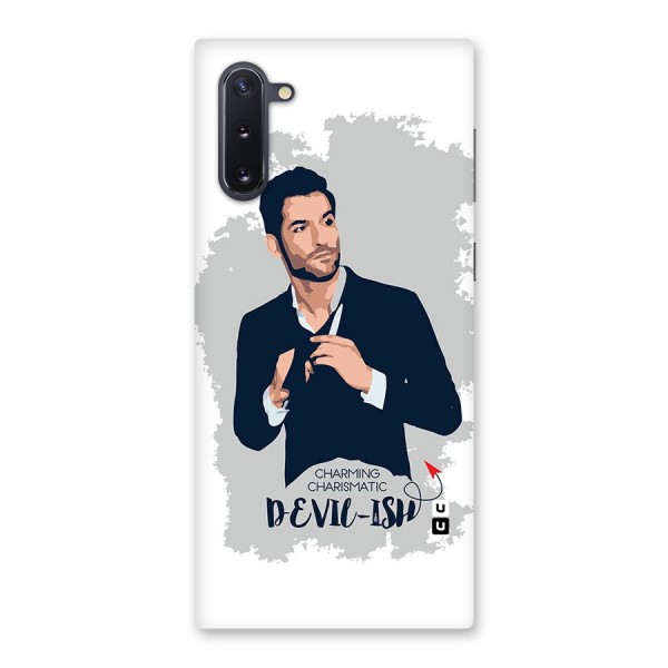 Charming Charismatic Lucifer Back Case for Galaxy Note 10