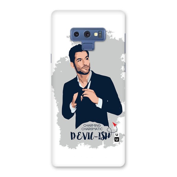 Charming Charismatic Lucifer Back Case for Galaxy Note 9