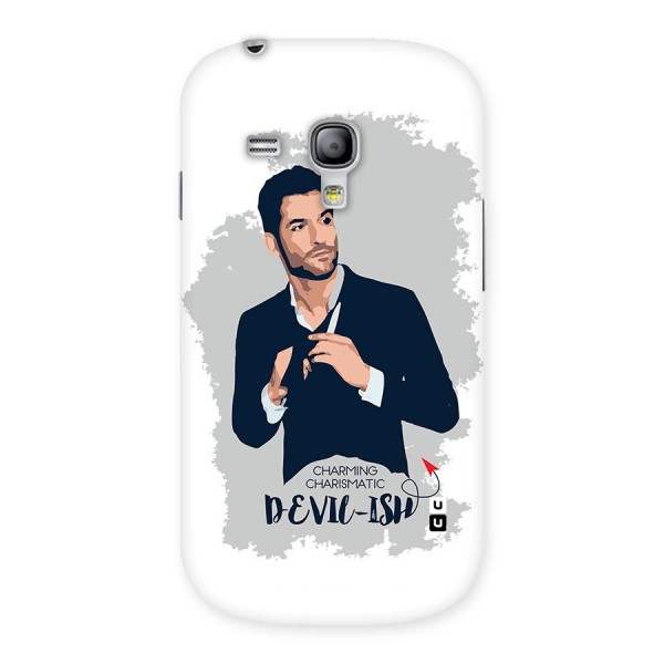 Charming Charismatic Lucifer Back Case for Galaxy S3 Mini