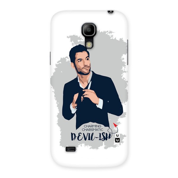 Charming Charismatic Lucifer Back Case for Galaxy S4 Mini