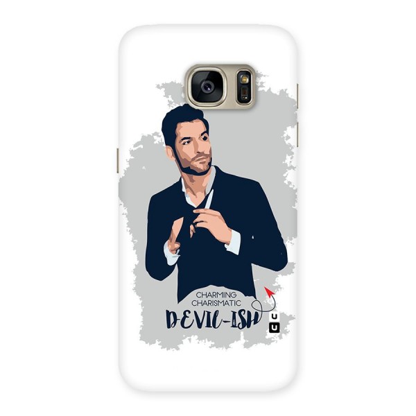 Charming Charismatic Lucifer Back Case for Galaxy S7