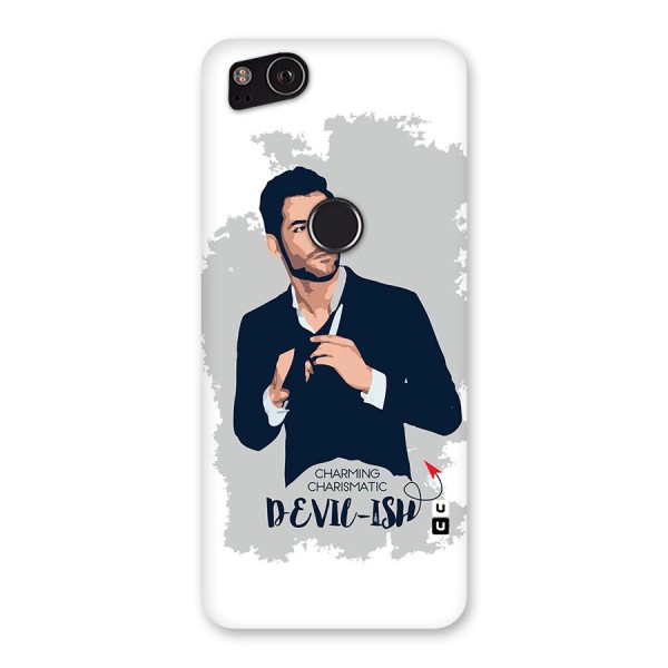 Charming Charismatic Lucifer Back Case for Google Pixel 2