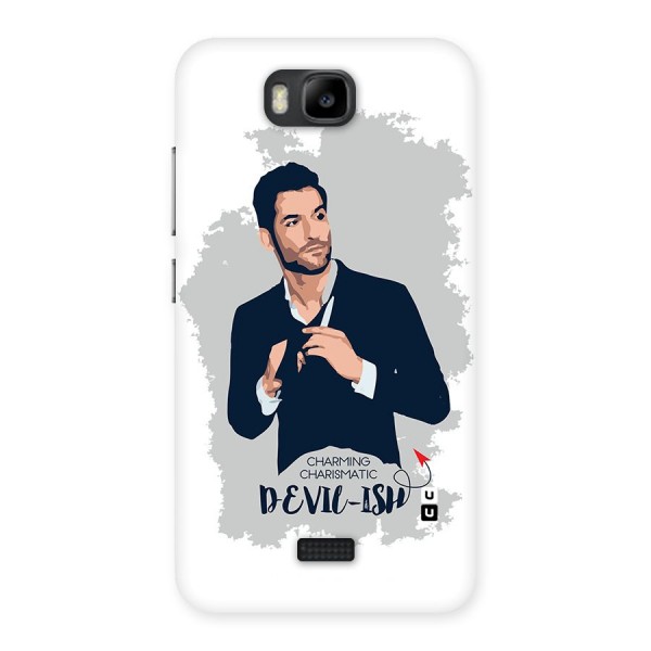 Charming Charismatic Lucifer Back Case for Honor Bee