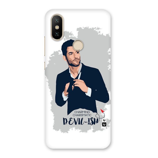 Charming Charismatic Lucifer Back Case for Mi A2