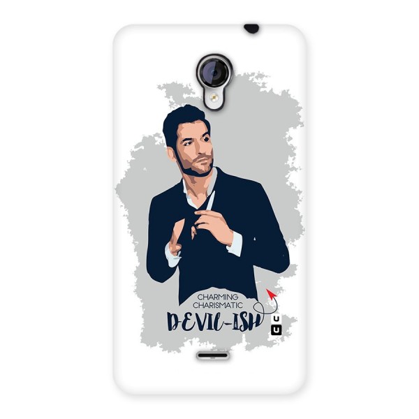 Charming Charismatic Lucifer Back Case for Micromax Unite 2 A106