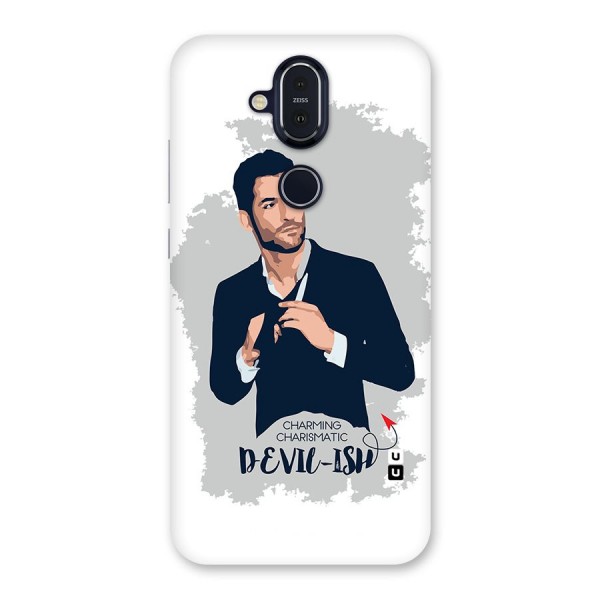 Charming Charismatic Lucifer Back Case for Nokia 8.1