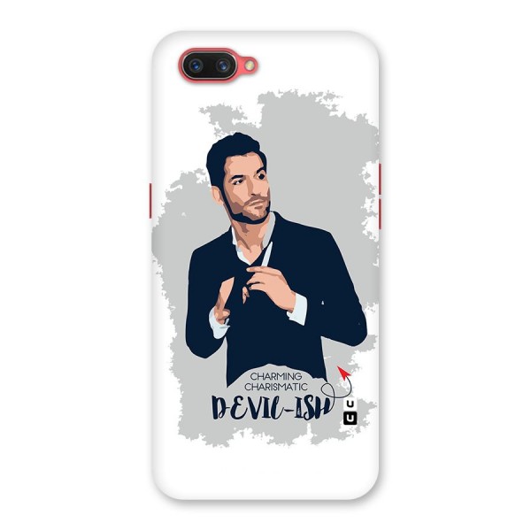 Charming Charismatic Lucifer Back Case for Oppo A3s