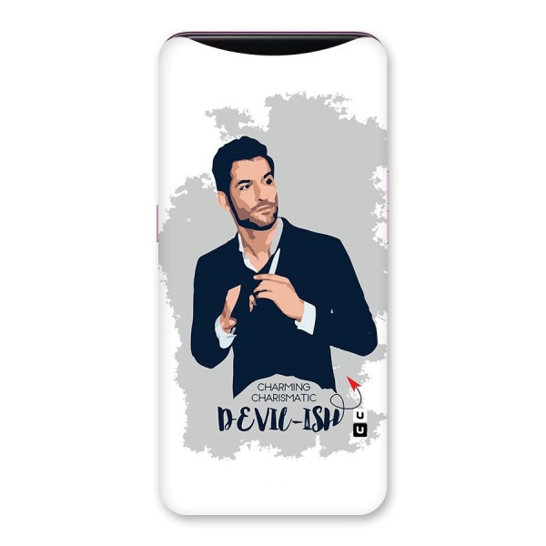 Charming Charismatic Lucifer Back Case for Oppo Find X