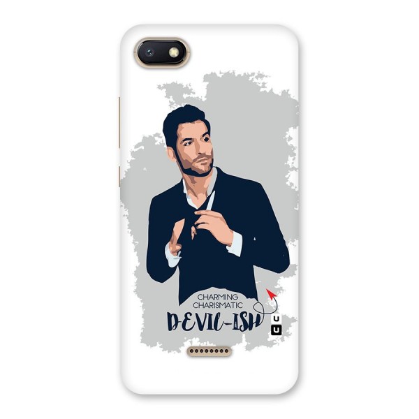 Charming Charismatic Lucifer Back Case for Redmi 6A