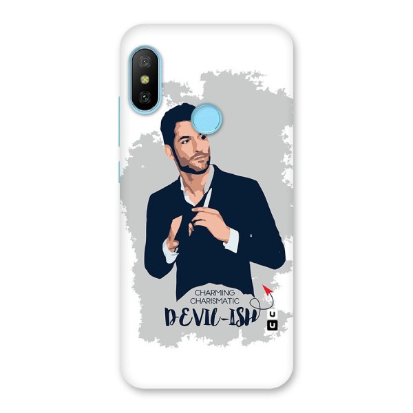 Charming Charismatic Lucifer Back Case for Redmi 6 Pro