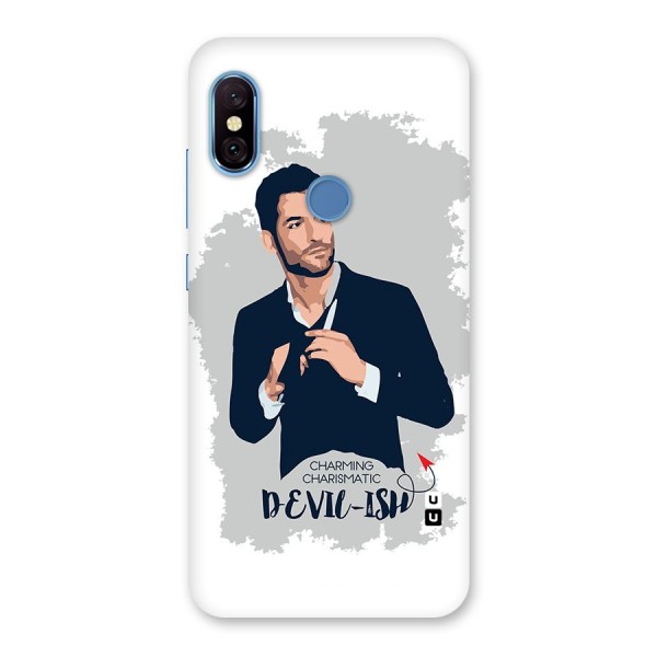 Charming Charismatic Lucifer Back Case for Redmi Note 6 Pro