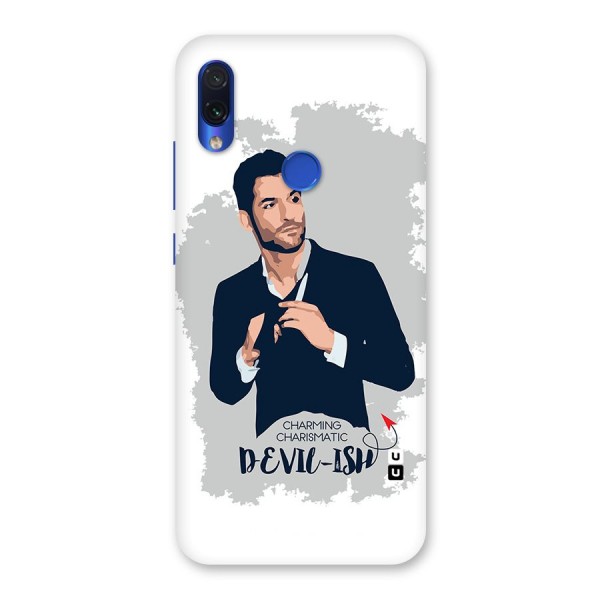 Charming Charismatic Lucifer Back Case for Redmi Note 7