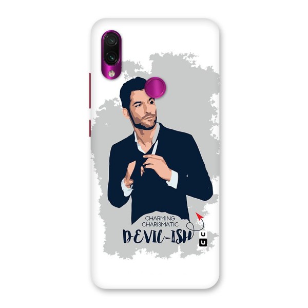 Charming Charismatic Lucifer Back Case for Redmi Note 7 Pro