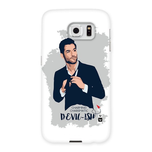 Charming Charismatic Lucifer Back Case for Samsung Galaxy S6