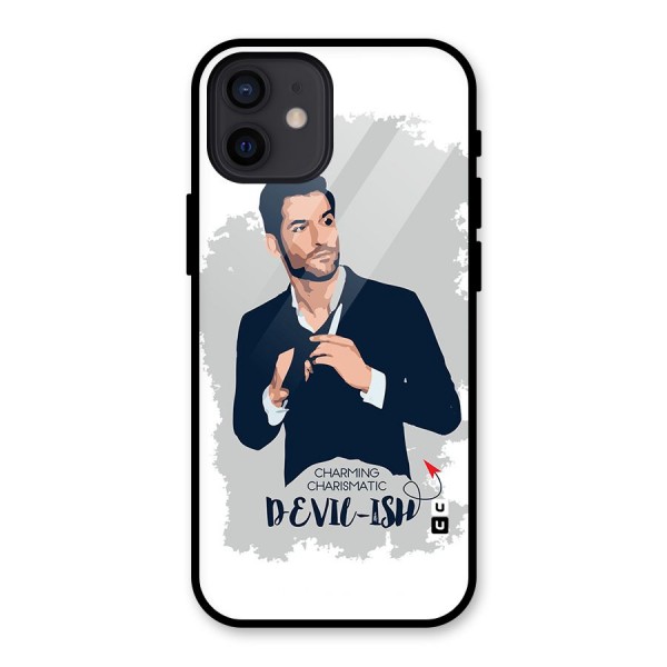 Charming Charismatic Lucifer Glass Back Case for iPhone 12