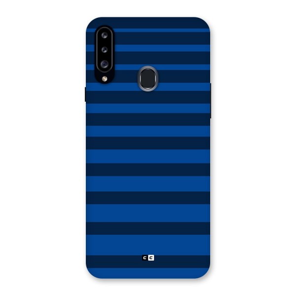 Chelsea Stripes Back Case for Galaxy A20s