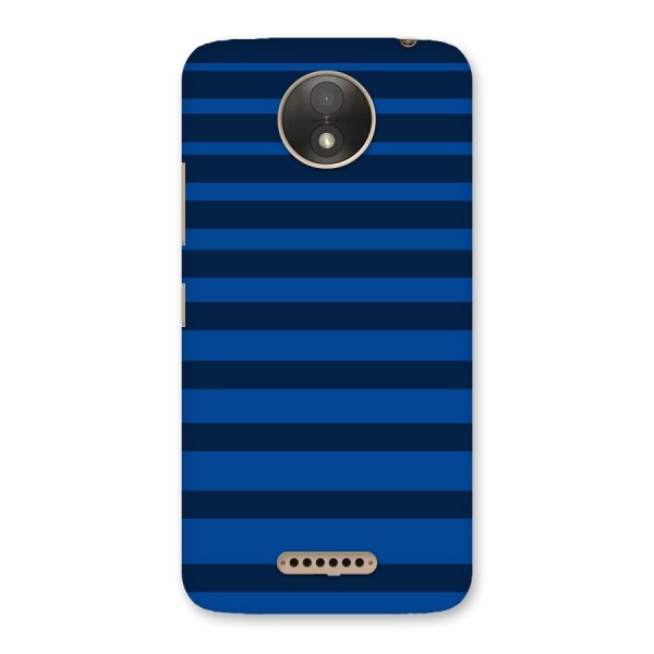 Chelsea Stripes Back Case for Moto C Plus