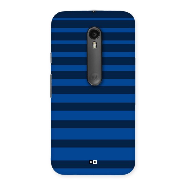 Chelsea Stripes Back Case for Moto G3