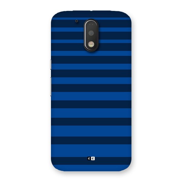 Chelsea Stripes Back Case for Moto G4