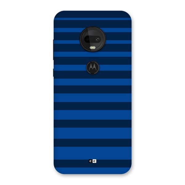 Chelsea Stripes Back Case for Moto G7