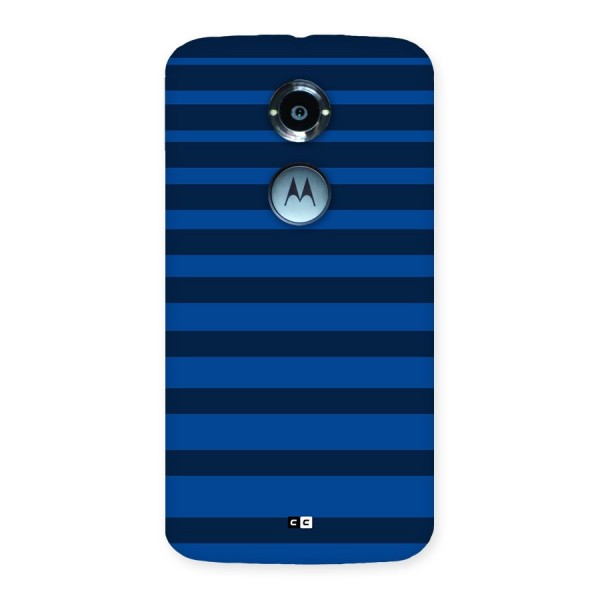 Chelsea Stripes Back Case for Moto X2