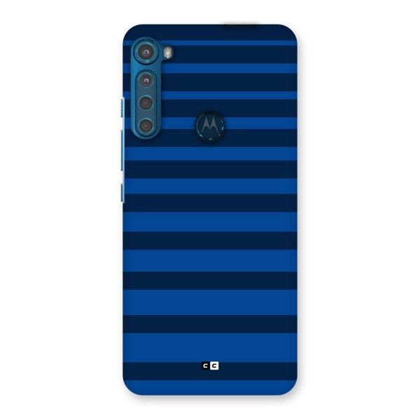 Chelsea Stripes Back Case for Motorola One Fusion Plus