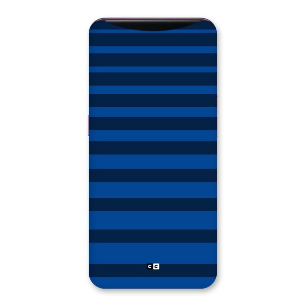 Chelsea Stripes Back Case for Oppo Find X