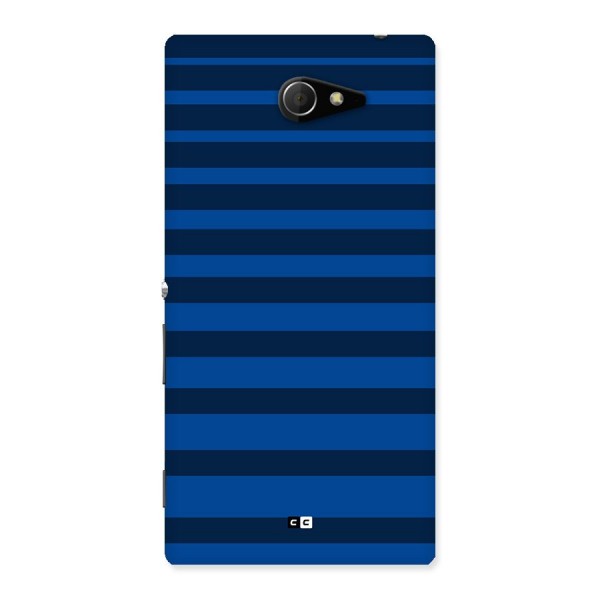 Chelsea Stripes Back Case for Xperia M2