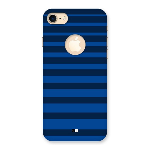 Chelsea Stripes Back Case for iPhone 8 Logo Cut