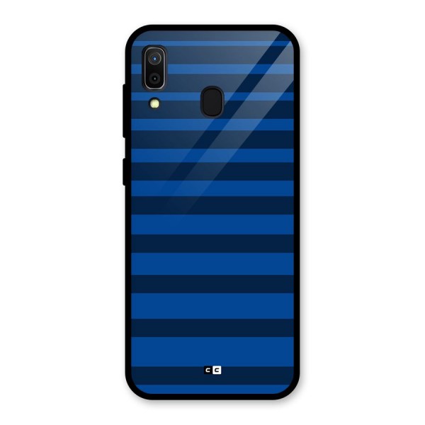 Chelsea Stripes Glass Back Case for Galaxy A30