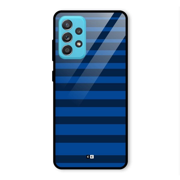 Chelsea Stripes Glass Back Case for Galaxy A52s 5G