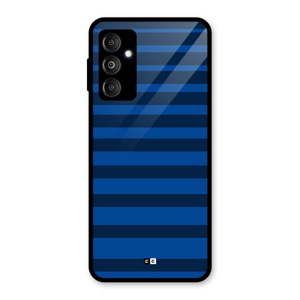 Chelsea Stripes Glass Back Case for Galaxy M14 5G