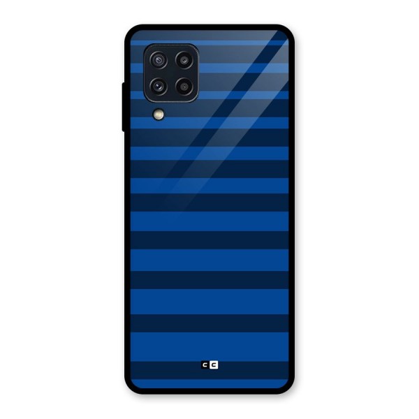 Chelsea Stripes Glass Back Case for Galaxy M32