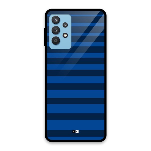 Chelsea Stripes Glass Back Case for Galaxy M32 5G