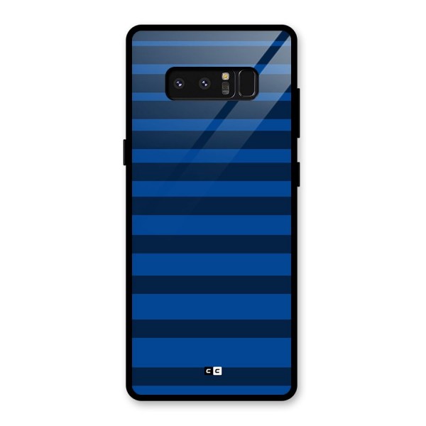 Chelsea Stripes Glass Back Case for Galaxy Note 8