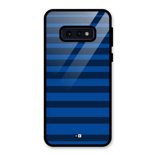 Chelsea Stripes Glass Back Case for Galaxy S10e