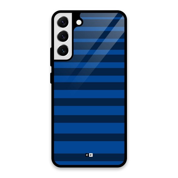 Chelsea Stripes Glass Back Case for Galaxy S22 Plus 5G