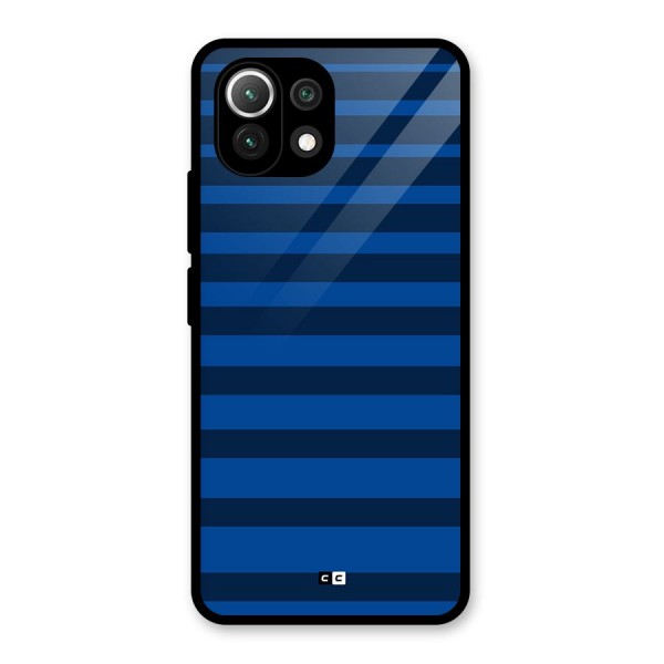 Chelsea Stripes Glass Back Case for Mi 11 Lite