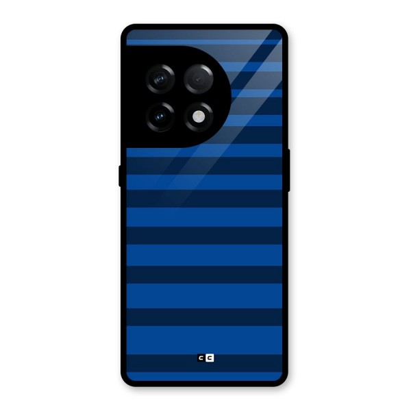 Chelsea Stripes Glass Back Case for OnePlus 11R