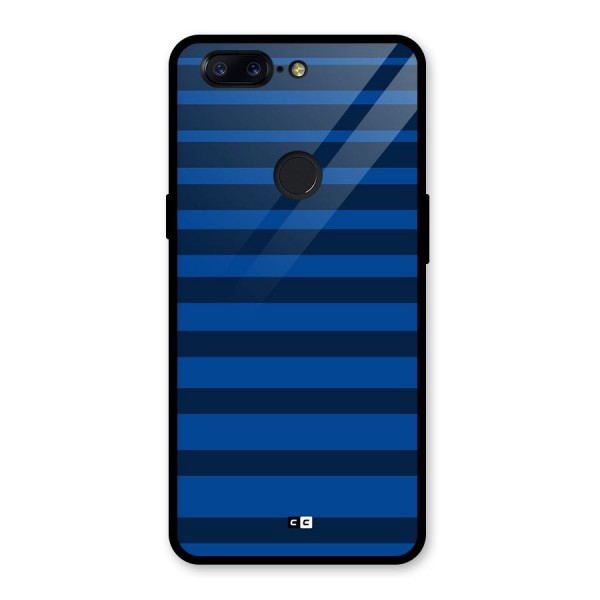 Chelsea Stripes Glass Back Case for OnePlus 5T