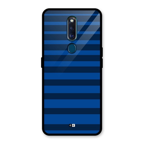 Chelsea Stripes Glass Back Case for Oppo F11 Pro