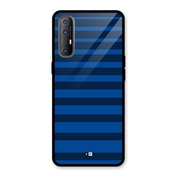 Chelsea Stripes Glass Back Case for Oppo Reno3 Pro