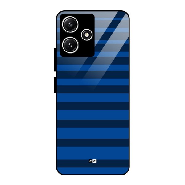 Chelsea Stripes Glass Back Case for Poco M6 Pro