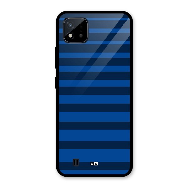 Chelsea Stripes Glass Back Case for Realme C11 2021